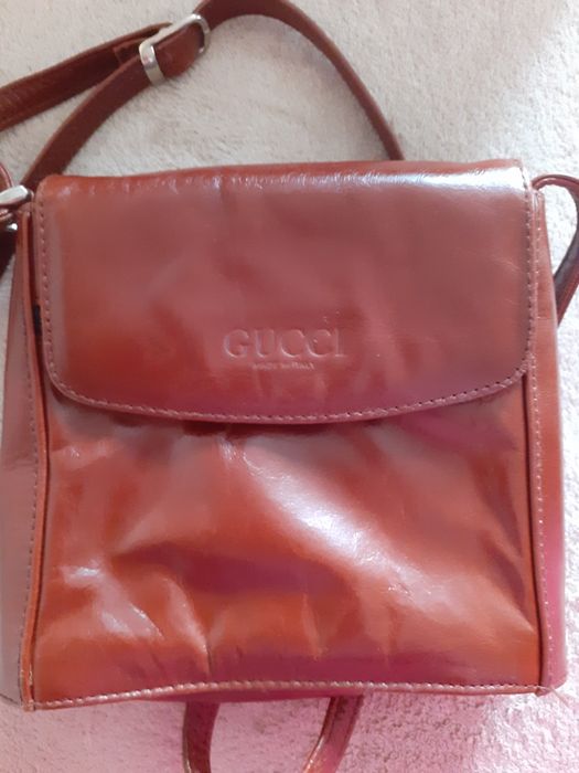 Mała torebka ze skóry naturalnej