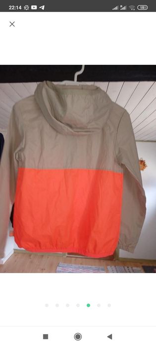 Вітровка тонка дитяча нова United Colours of Benetton Італія р 8/9р