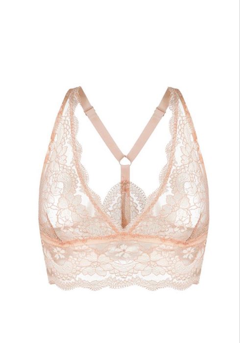 Мереживний бралет ліф Soko Lingerie Juliette персиковий
