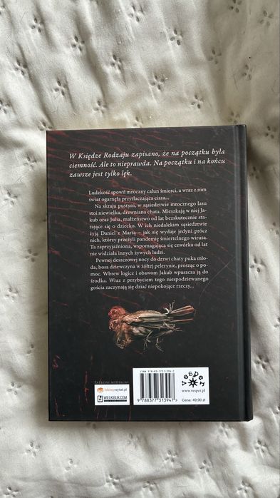 Tomasz Sablik Lek horror vesper autograf autora