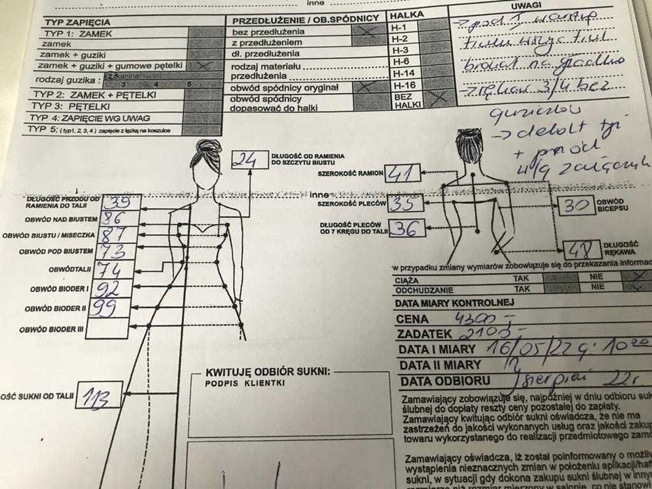 Suknia ślubna Agnes koronka