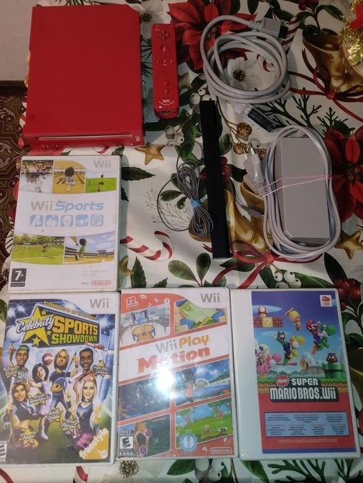 Nintendo Wii com jogos