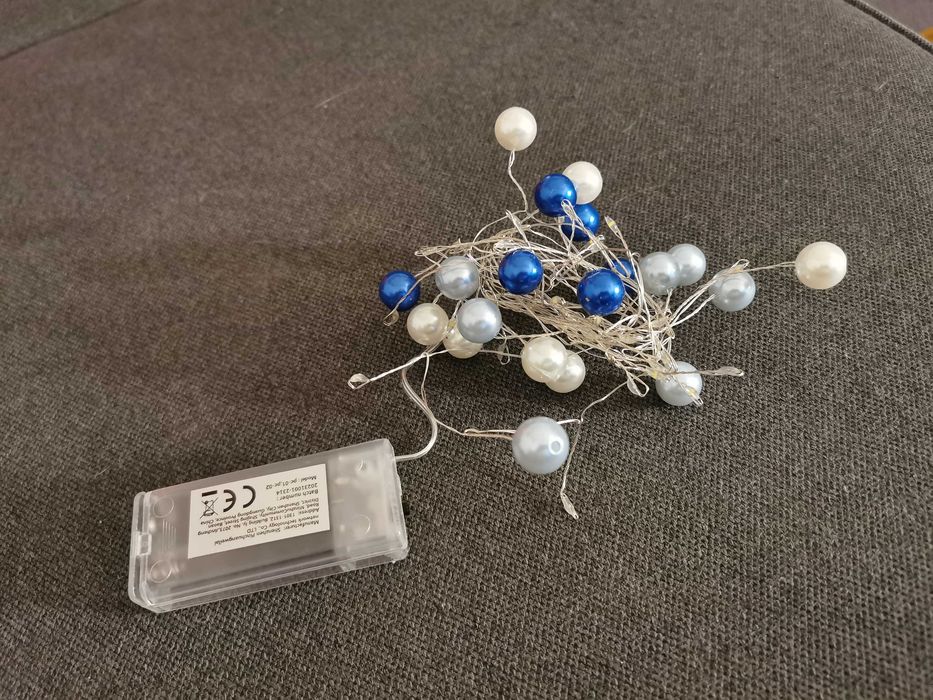 Dziecięcy wystrój pokoju lampki efekt