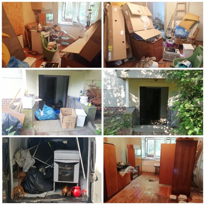 Wywóz odpadów mebli likwidacja mieszkań biur sprzątanie działek piwnic