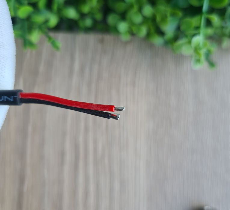 Штекер DC 5.5x2.5 папа мама 0,75 мм2 AWG 18 длина 30 см DC 5.5*2.5