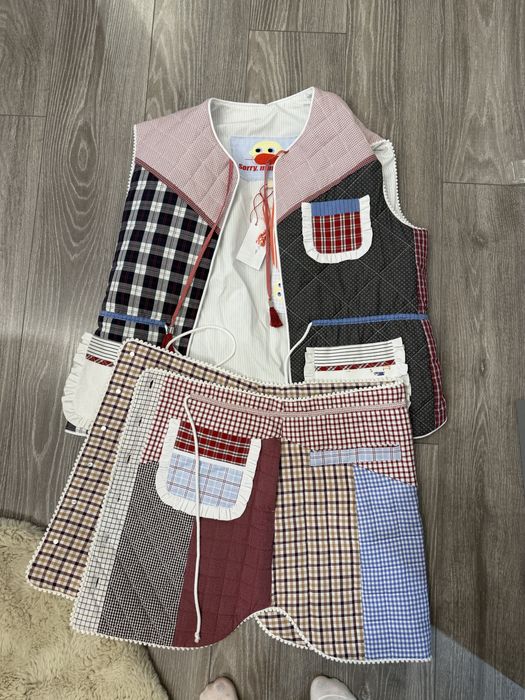 Жилет та спілниця апсайклінг
