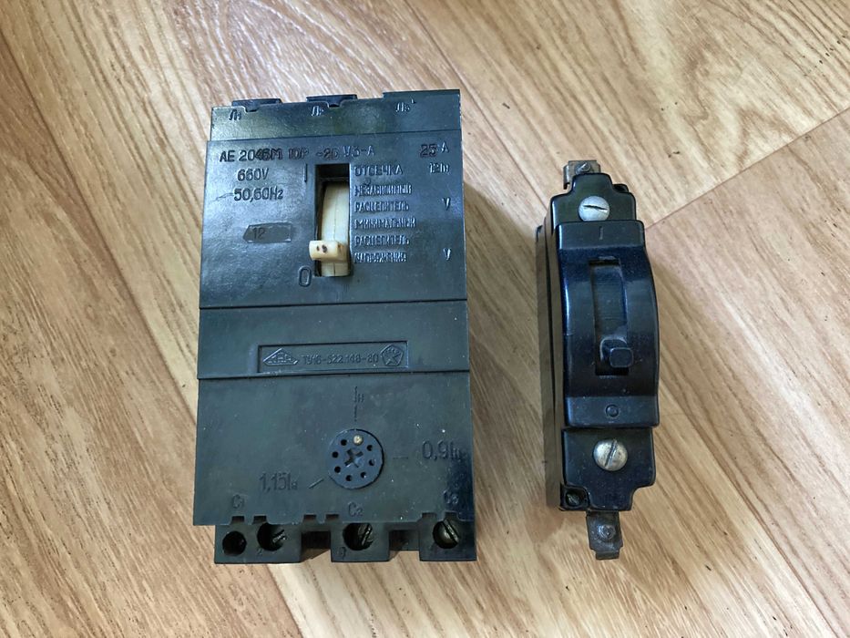 Автомат выключатель АЕ2046М 10Р-20-УЗ-А + А63-М ГУ3