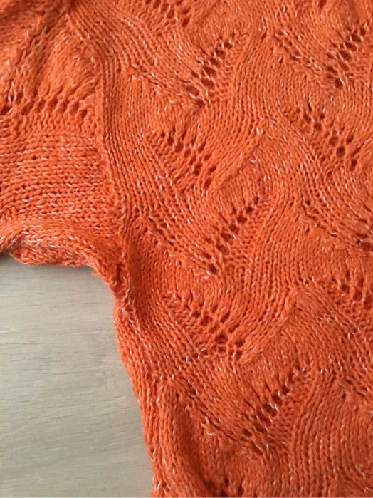 Trzy sweterki robione na drutach (3), rozm. L-XL