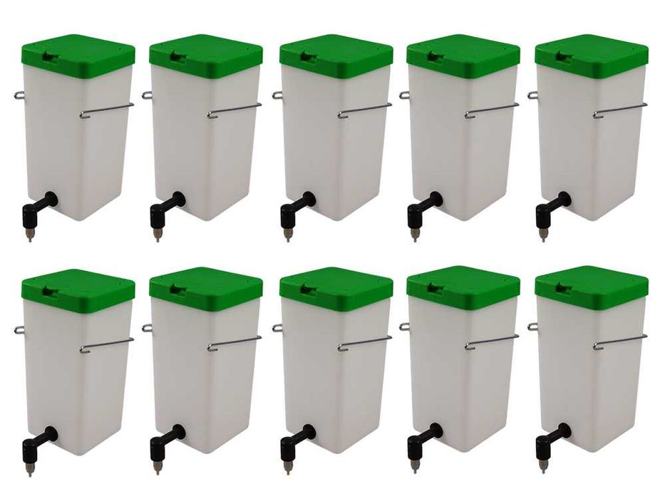 ZESTAW 10szt Poidła kropelkowe dla królików 1L Poidełka HIT Dostawa24h