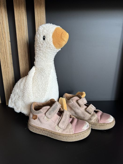 Botki Naturino barefoot rozm. 26 – pudrowy róż, skóra naturalna