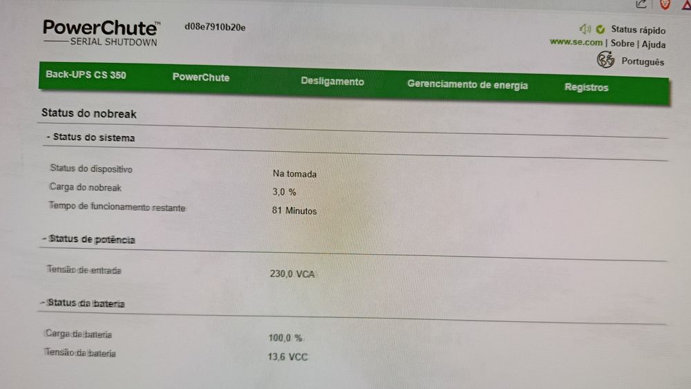 UPS APC - Back-UPS CS 350446705192047759367