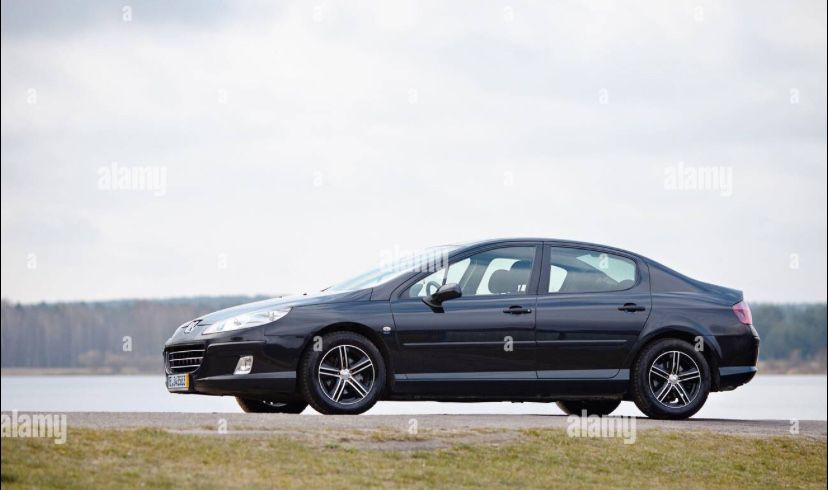 Peugeot 407 preto para pecas