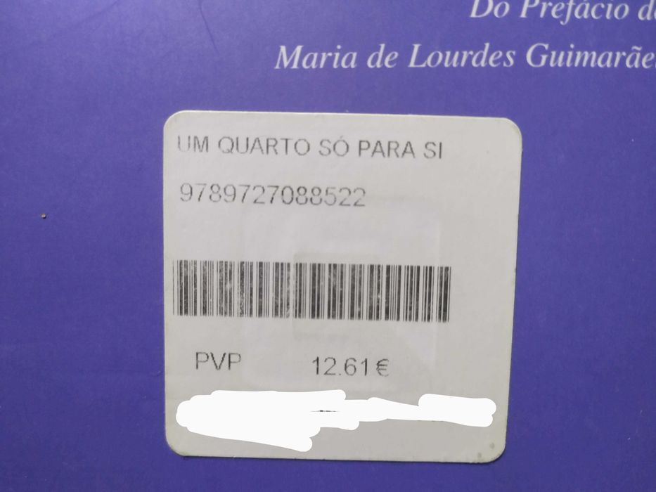 Livro Um Quarto Só Para Si