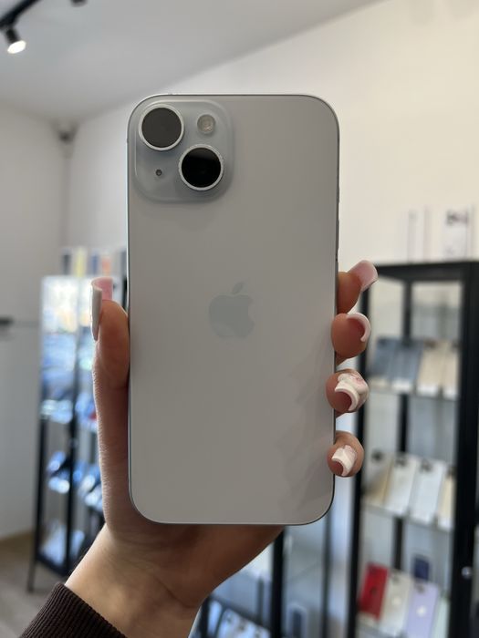 Telefon iPhone 15 128GB Biały Apple Gwarancja iTrade