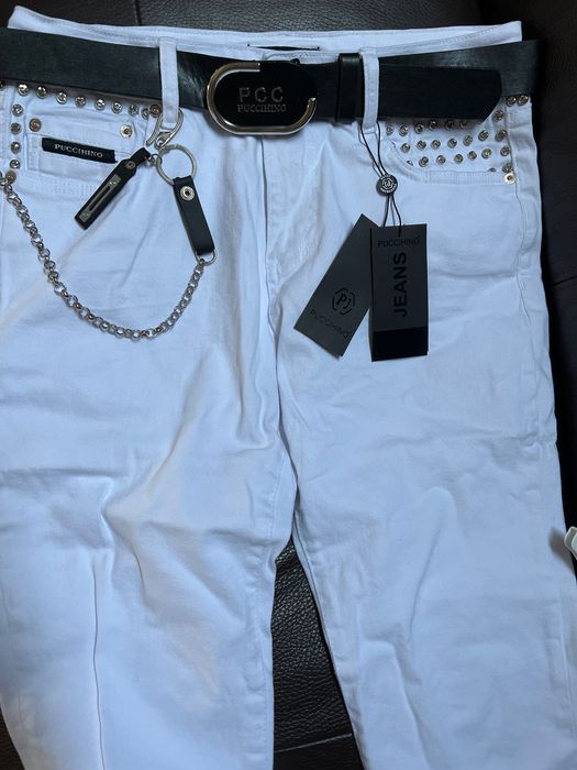 Puccihino  białe spodnie rozm.28