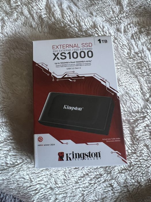 Ssd externo kingston 1TB com GARANTIA.