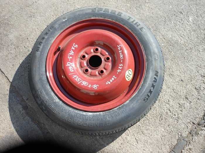 Koło zapasowe Suzuki SX4   Maxxis Spare Tire