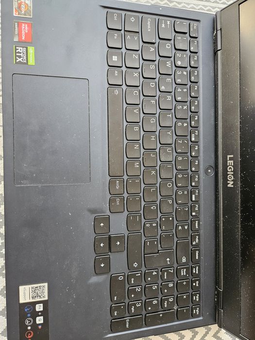 Lenovo Legion 5 15ACH6H (Para Peças / Motherboard Queimada) – Ecrã 165Hz