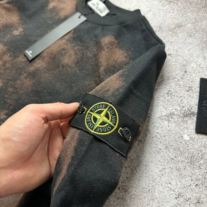 Світшот Stone Island у всіх розмірах в стилі Тай дай