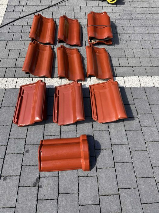 Dachówka Roben Fleming Rustykalna Miedziany Kasztan Jesienny Liść bocn