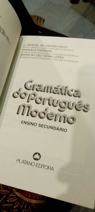 Gramática do Português Moderno - J. Manuel de Castro Pinto