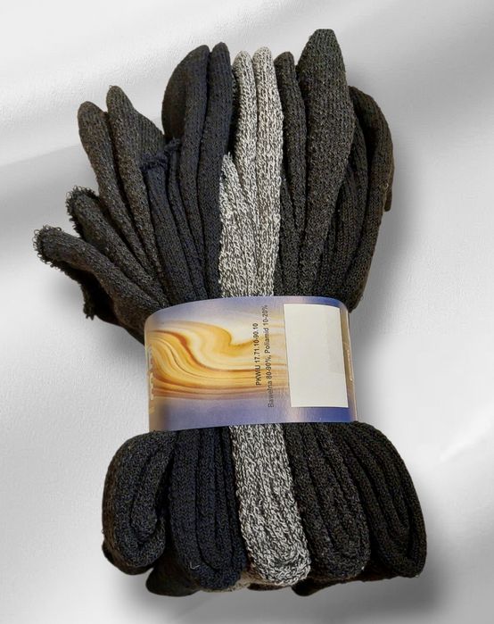 Skarpety męskie frotte Bezuciskowe