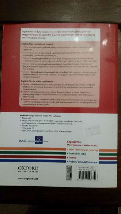 English plus 2 podręcznik.NOWY!