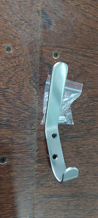 Cabide inox para parede ou porta