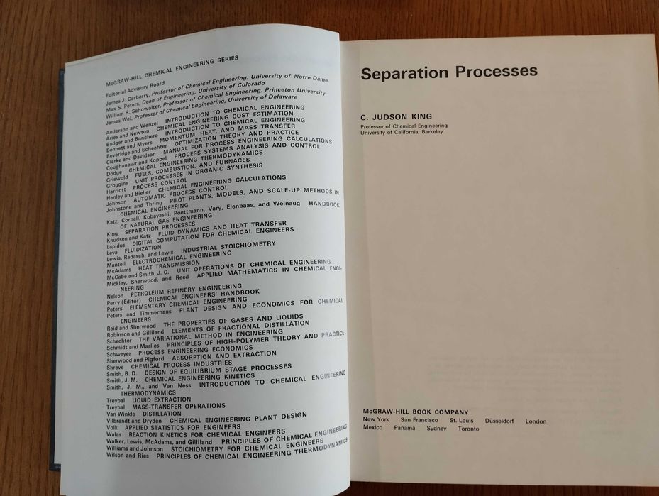 Livro Técnico para Engenharia Quimica