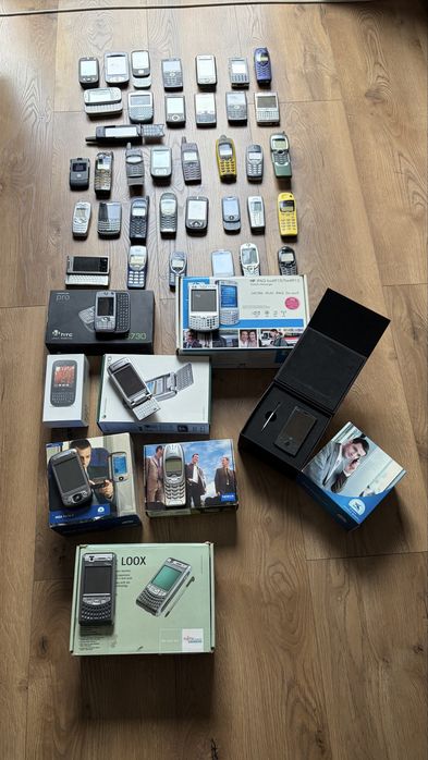 Zestaw teleofnow koelcja vintage