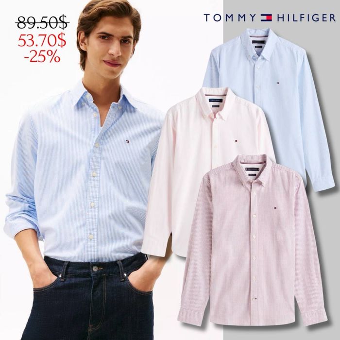 Сорочка бренду tommy hilfiger