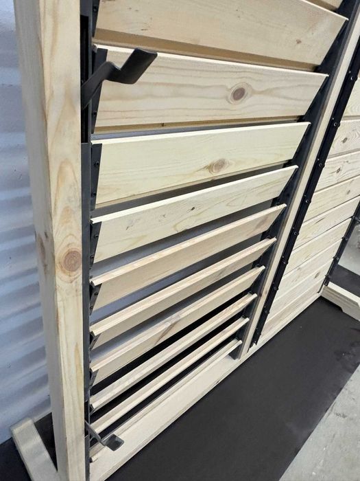System ruchomych żaluzji, ruchome deseczki SHUTTERS sosna AB 20x95 mm