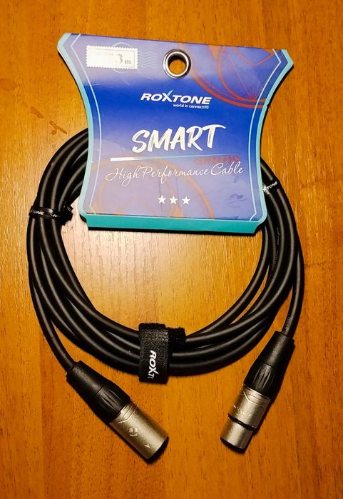 Балансний мікрофонний кабель Roxtone Smart High Performance Cable