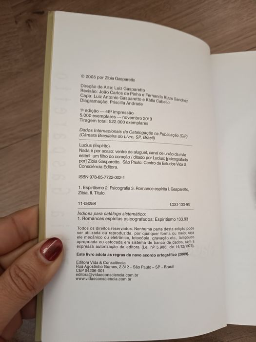 Nada é por acaso - Zibia Gasparetto