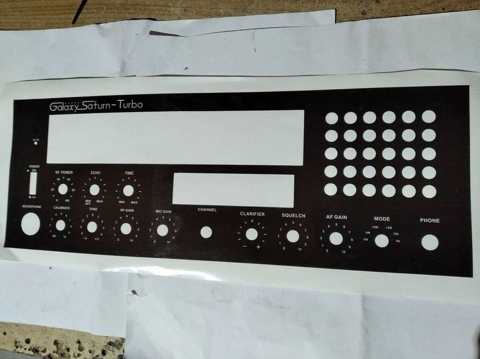 Frente para Galaxy Saturn Turbo