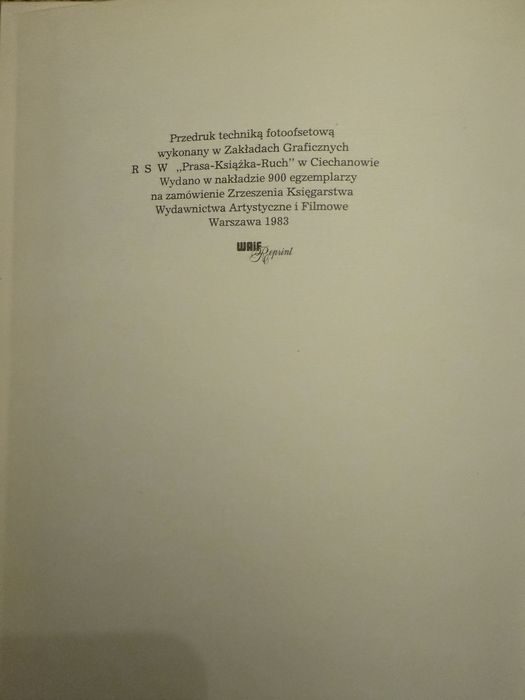 Piekno Warszawy Reprint  NISKA CENA!!