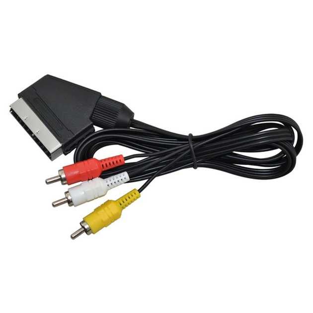 Кабель для TV - SCART papa-3RCA papa, SCART papa-SCART papa и др