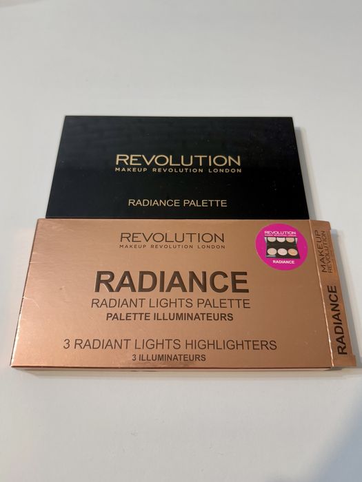 Paleta 3 rozświetlaczy Revolution NOWE