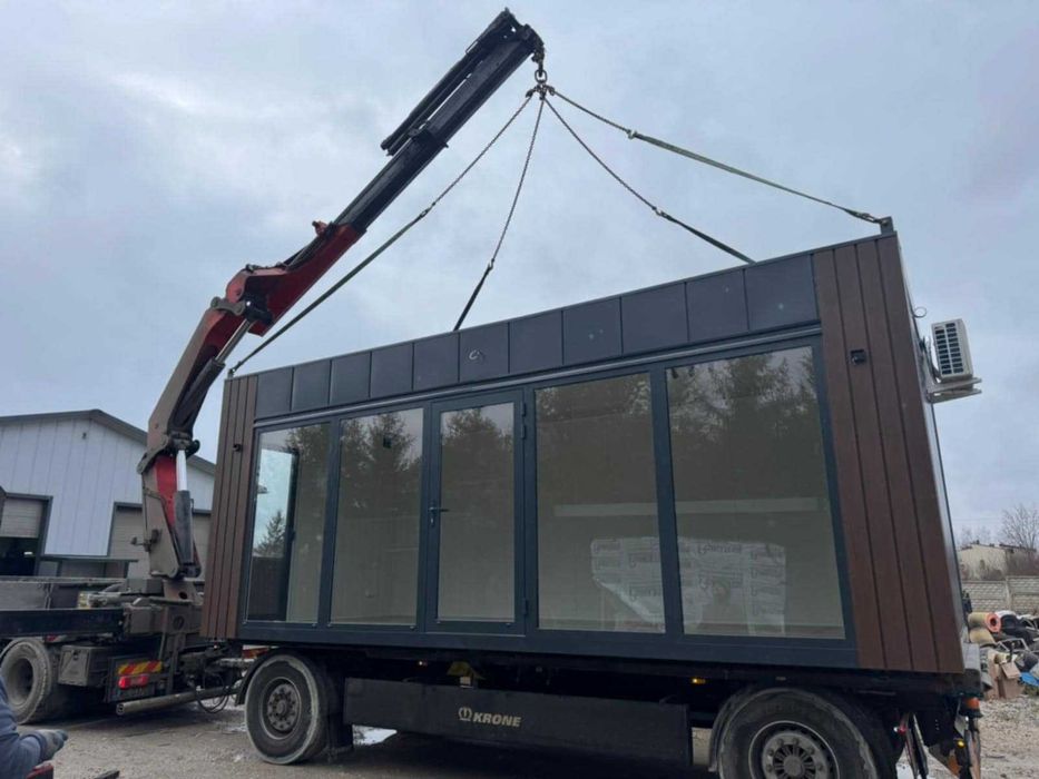 Kontener kosmetyczny całoroczny kontener  biurowy usługowy domek