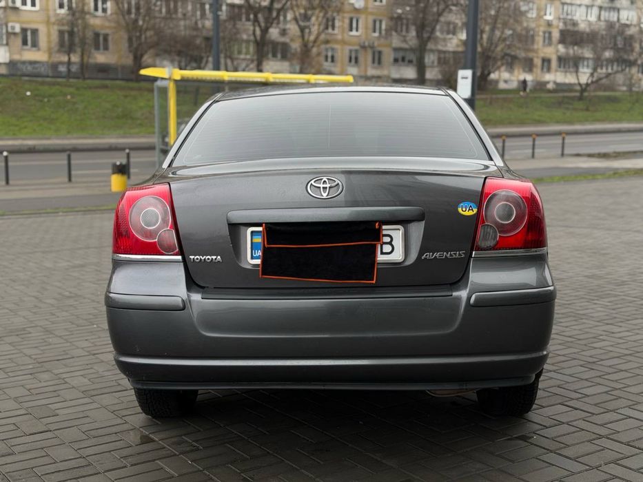 Toyota avensis 2008 рейстайлінг