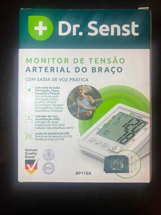 Monitor de Tensão Arterial Dr. Senst BP118A – Como Novo