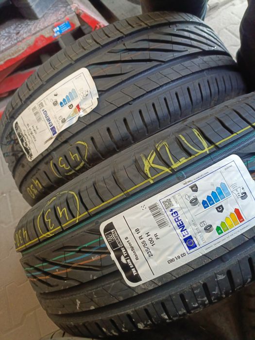 Nowe opony letnie 235/55/18 uniroyal 2 sztuki 2024r