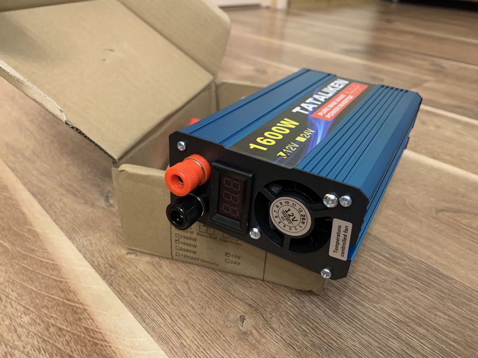 Інвертор tataliken 1600w, чистий синус
