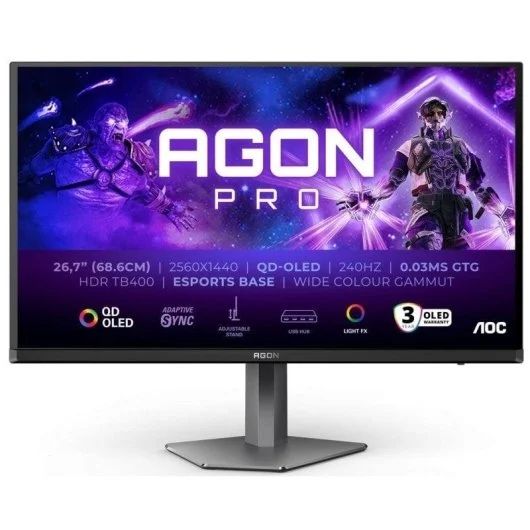 AOC AGON AG276QZD2 26.7" QD-OLED QHD 240Hz