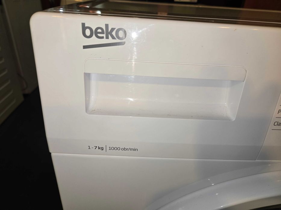Pralka Beko Slim 45 cm. Wsad 1-7 kg System wagowy! 1000 obr. PL menu. LCD. Gwarancja! Okazja!