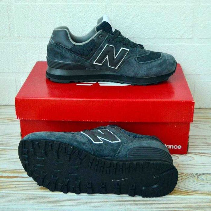 ‼️New Balance•574‼️ Колір: темно-сірі з чорн. 42(27.5) Нові. 2000 UAH