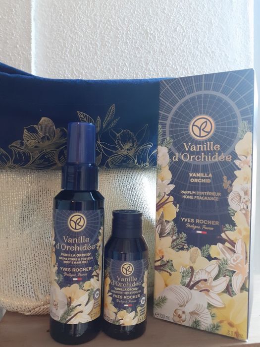 Conjunto baunilha orquidea yves  Rocher
