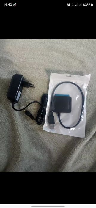 Кабель-адаптер SАТА-USВ 3.0 для 3,5/2,5-дюймового жорсткого диска SSD