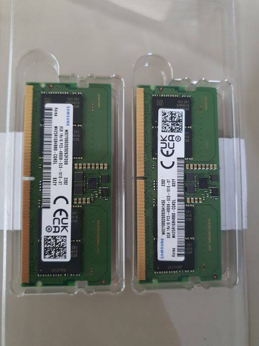 Pamięć RAM 16 GB SO-DIMM DDR5 4800Mhz 2x8GB Samsung