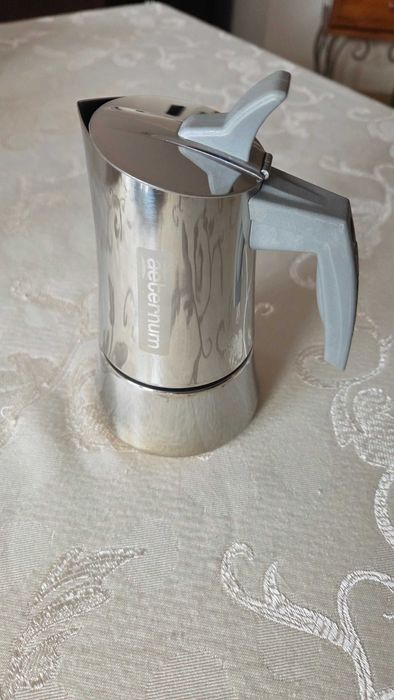 Kawiarka Bialetti Aeternum 2 filiżanki (ok. 120ml), stal nierdzewna